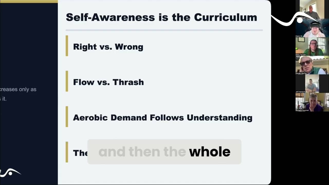 Swim Faster: Teach Technique Over Pure Training