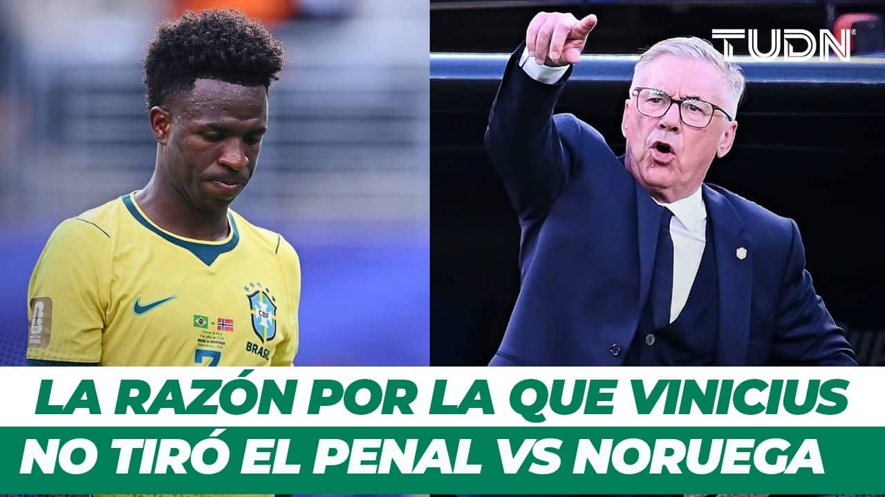 ¡Ancelotti responde! VinIcius Júnior no era opción para cobrar penales | TUDN
