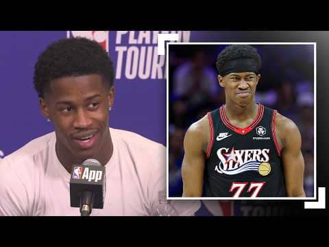 That's the type of game I live for" VJ Edgecombe Talks His Postseason Debut | April 15, 2026