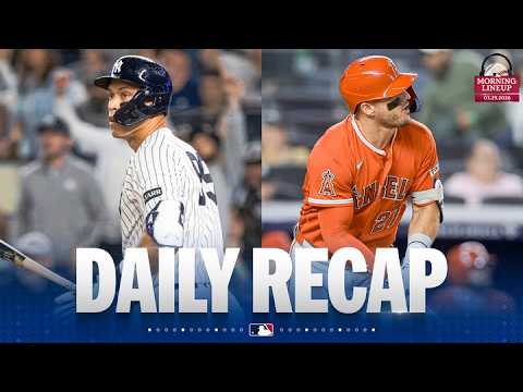 MVPs go bonkers in Bronx; Bucs' bats break out | Morning Lineup (MLB Daily Recap)