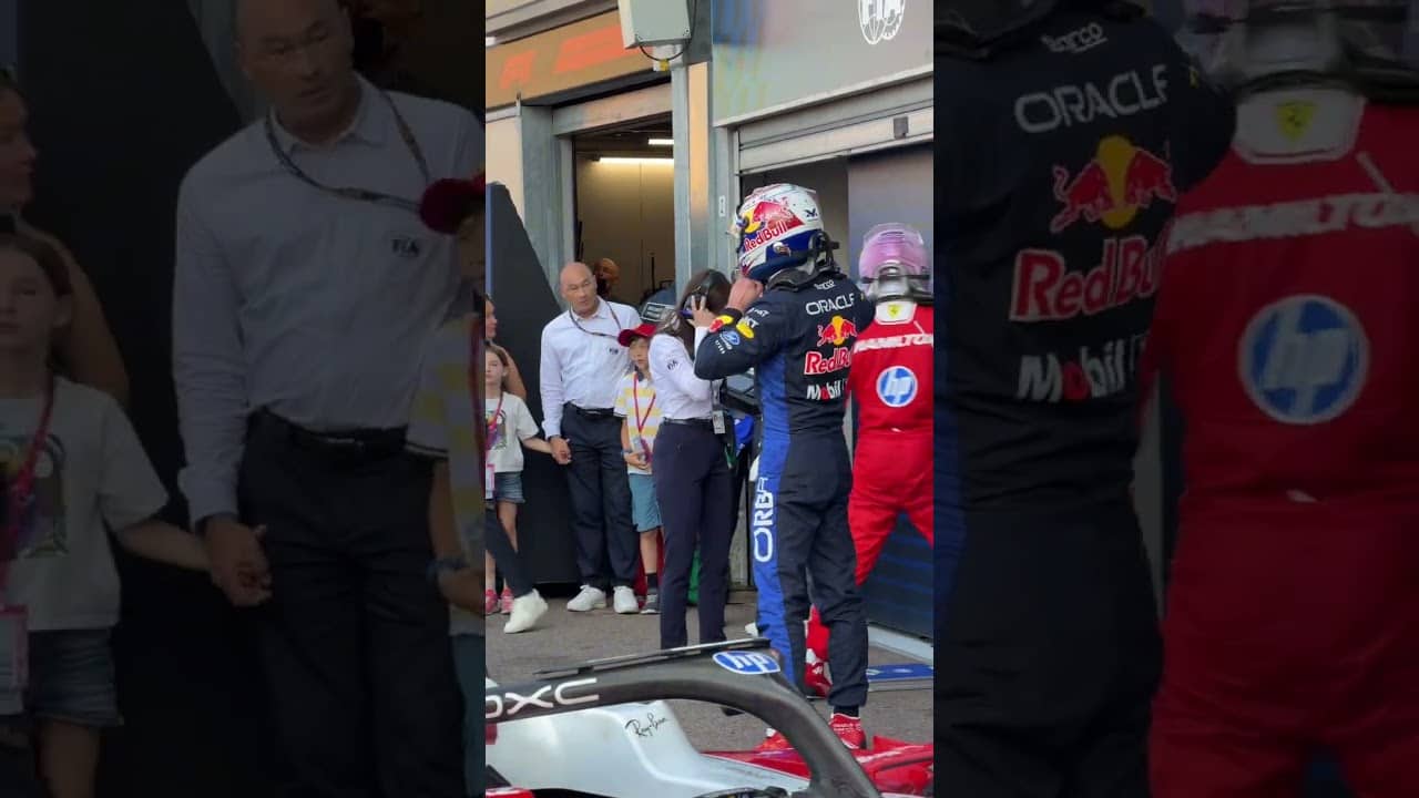 Your top three for tomorrow’s race 🤝 #F1 #RedBullRacing