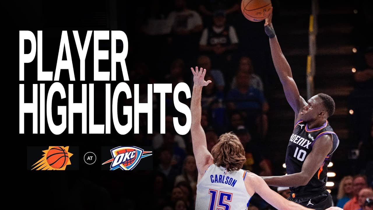 Khaman Maluach CAREER-HIGH 18 POINTS in Phoenix Suns regular season finale vs. OKC Thunder