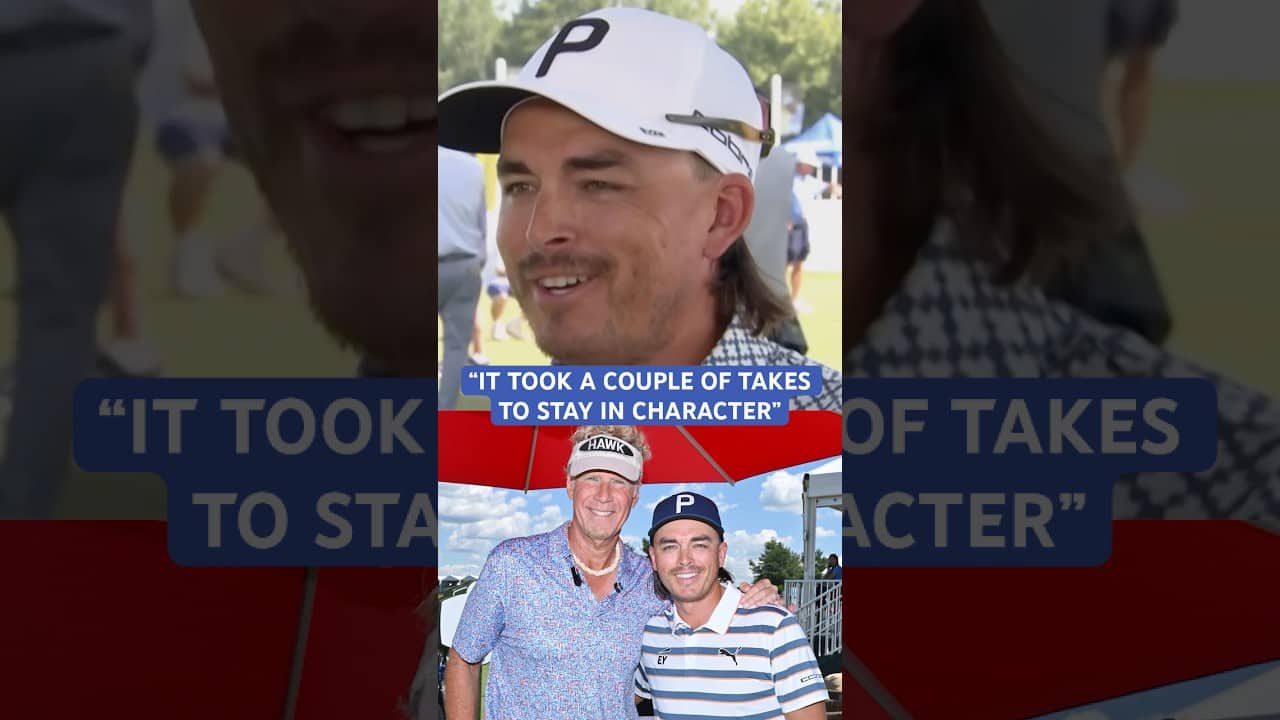 Rickie Fowler on his experience working with Lonnie “The Hawk” 😂