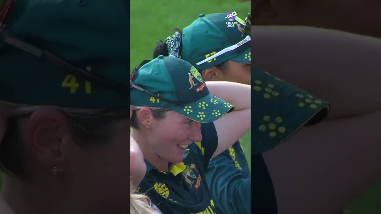 This is what it means to be a #T20WorldCup winner for Phoebe Litchfield ❤️