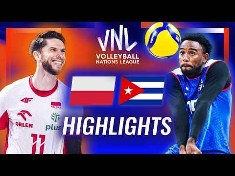 Poland 🇵🇱 vs. Cuba 🇨🇺 - Highlights | Week 1 | Men's VNL 2026