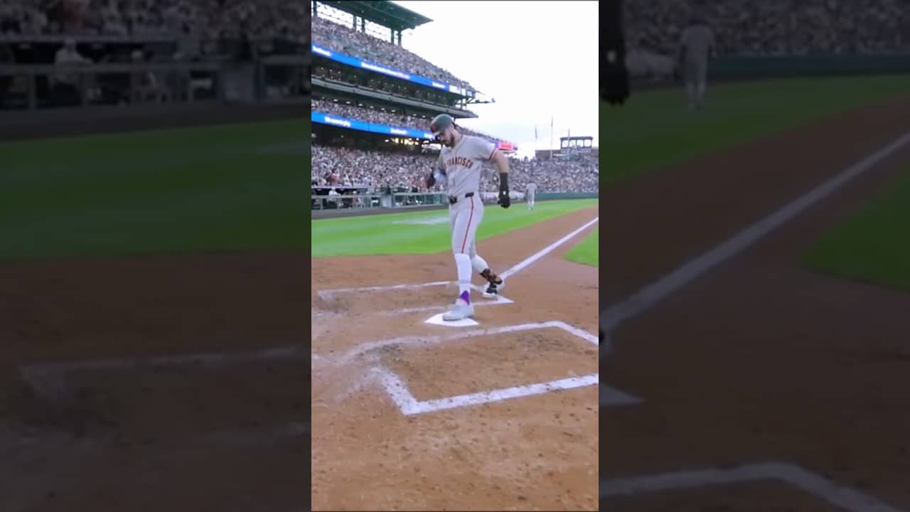 Bryce Eldridge just hit a baseball 458 feet 😳