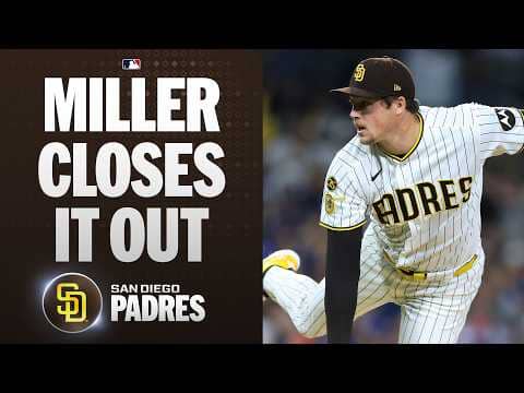 15 SAVES for Mason Miller! He strands two Dodger runners on board to seal the W 😤 (Full 9th inning!)