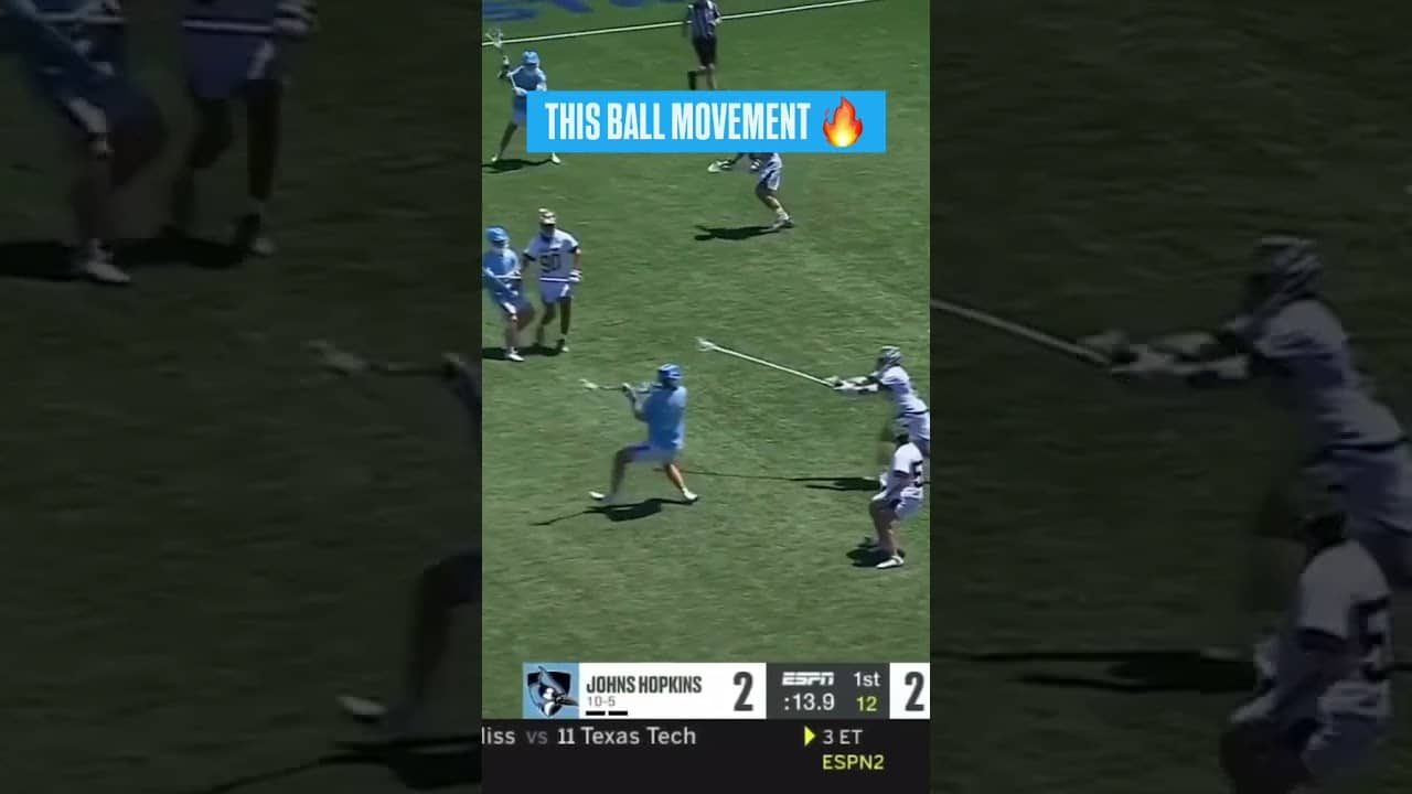 This Ball Movement 👏 #lacrosse