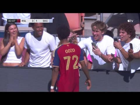 Zavier Gozo SCORES A BANGER Off The SELF-VOLLEY!