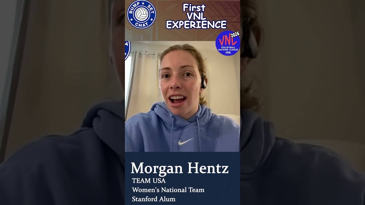 First VNL Experience for this Stanford D1 alum. Morgan Hentz