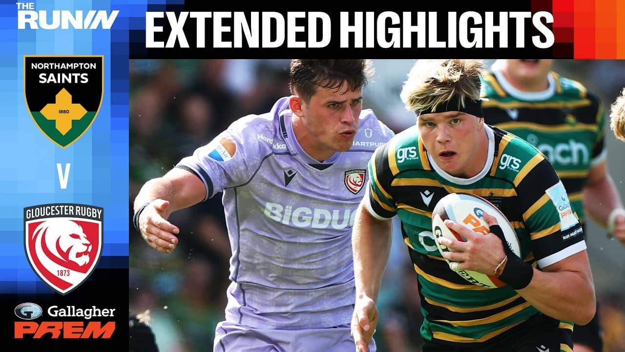 Northampton Saints v Gloucester Rugby | EXTENDED HIGHLIGHTS | Gallagher PREM Rugby 25/26 | R17