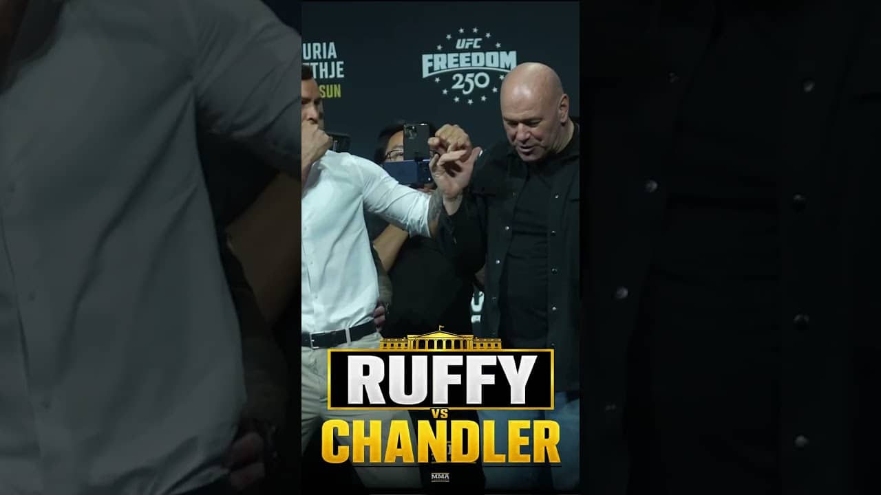 Mauricio Ruffy and Michael Chandler are ready for war at #UFCWhiteHouse | MMA Fighting