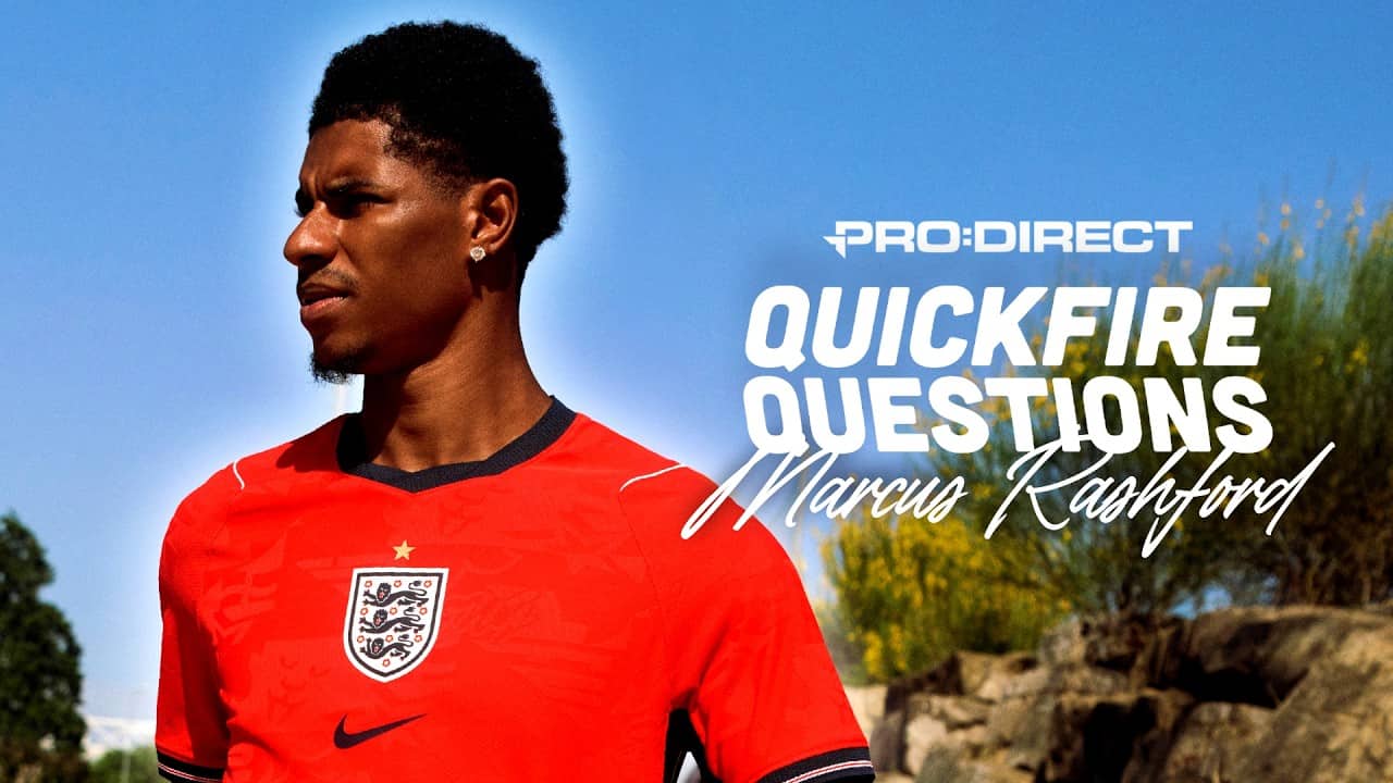 WHAT WOULD MARCUS RASHFORD DO IF ENGLAND WON THE WORLD CUP? 👀🏴󠁧󠁢󠁥󠁮󠁧󠁿 | Quickfire Questions ⚡️