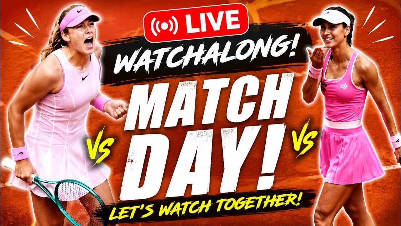 Mirra Andreeva vs Sorana Cirstea | French Open Quarter-Final | LIVE TENNIS WATCHALONG