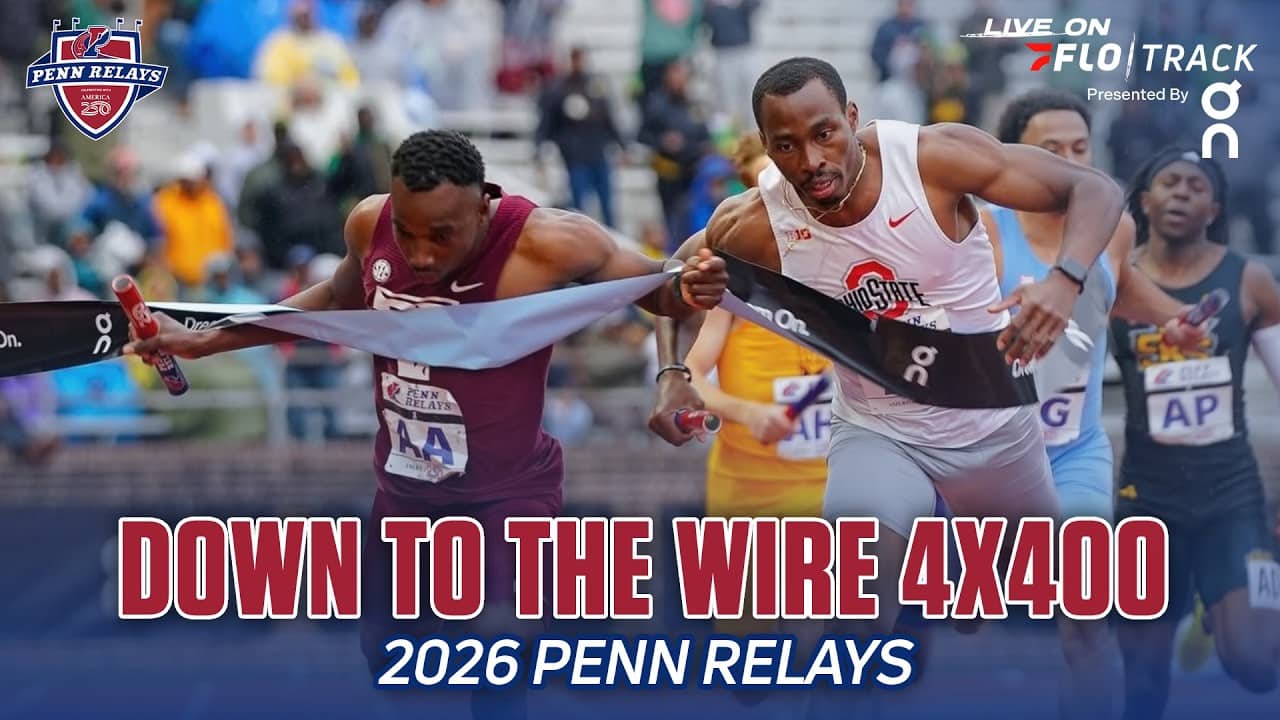 OHIO STATE and TEXAS A&M DOWN TO THE WIRE in 4x400 at 2026 Penn Relays