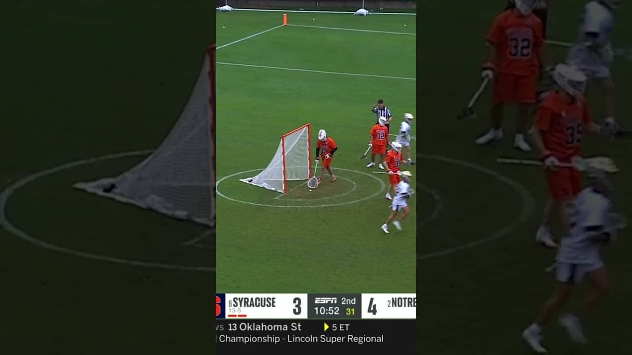 TEDDY LALLY FINDS A CORNER! #lacrosse