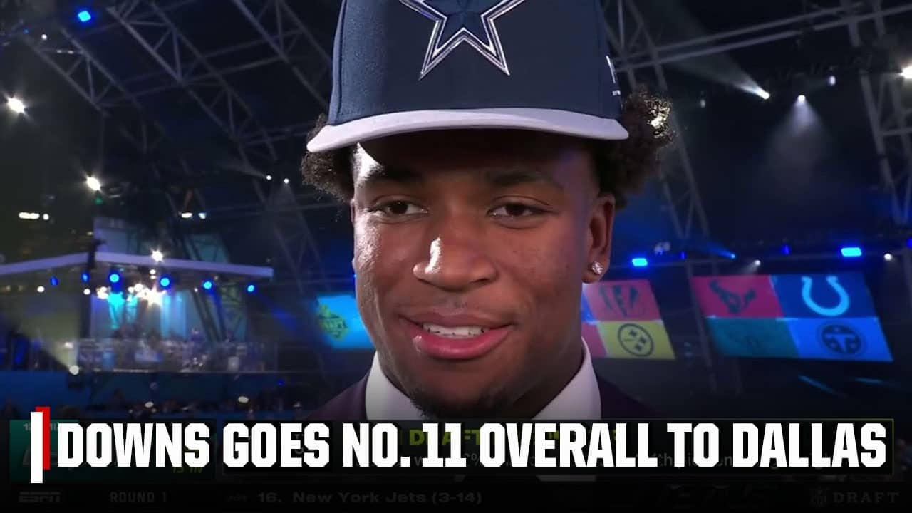 Caleb Downs on going No. 11 to the Cowboys: 'So thankful to be here' ⭐ | 2026 NFL Draft