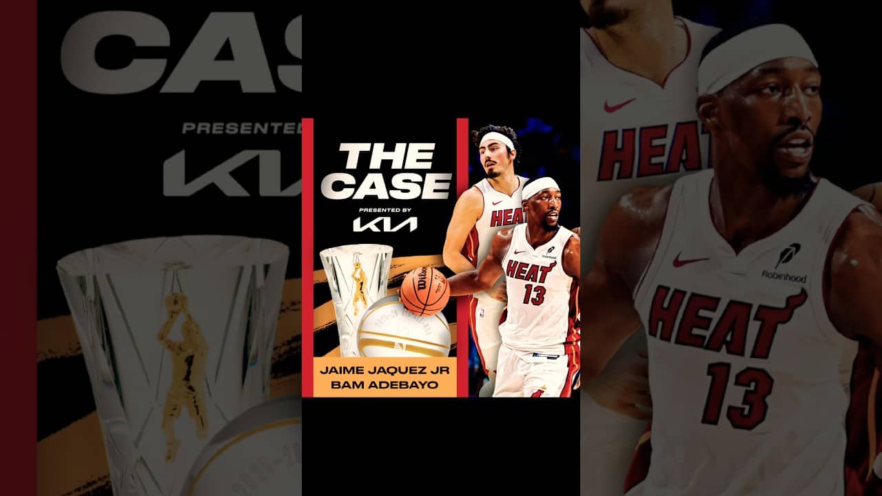 Do Jamie Jaquez Jr & Bam Adebayo deserve these NBA awards #shorts #nba #fyp #miamiheatbasketball