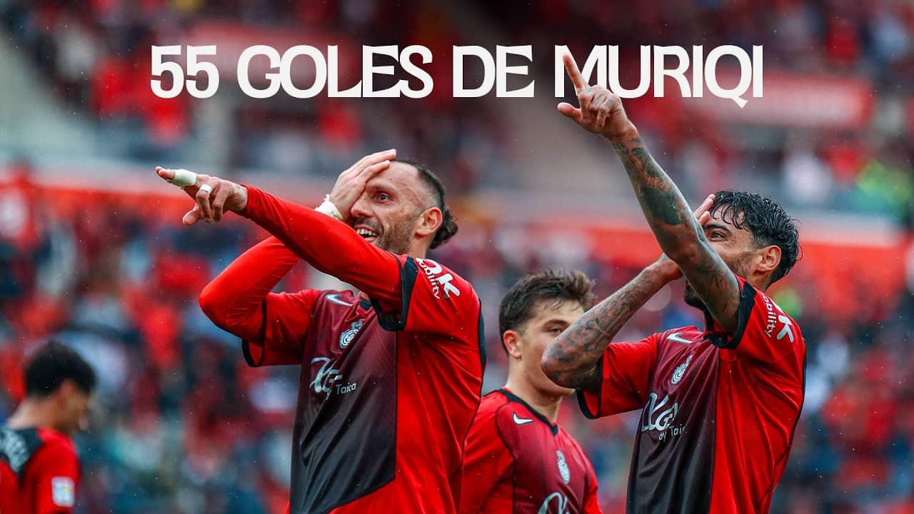 LOS 55 GOLES DE MURIQI CON EL RCD MALLORCA EN LALIGA 🏴‍☠️