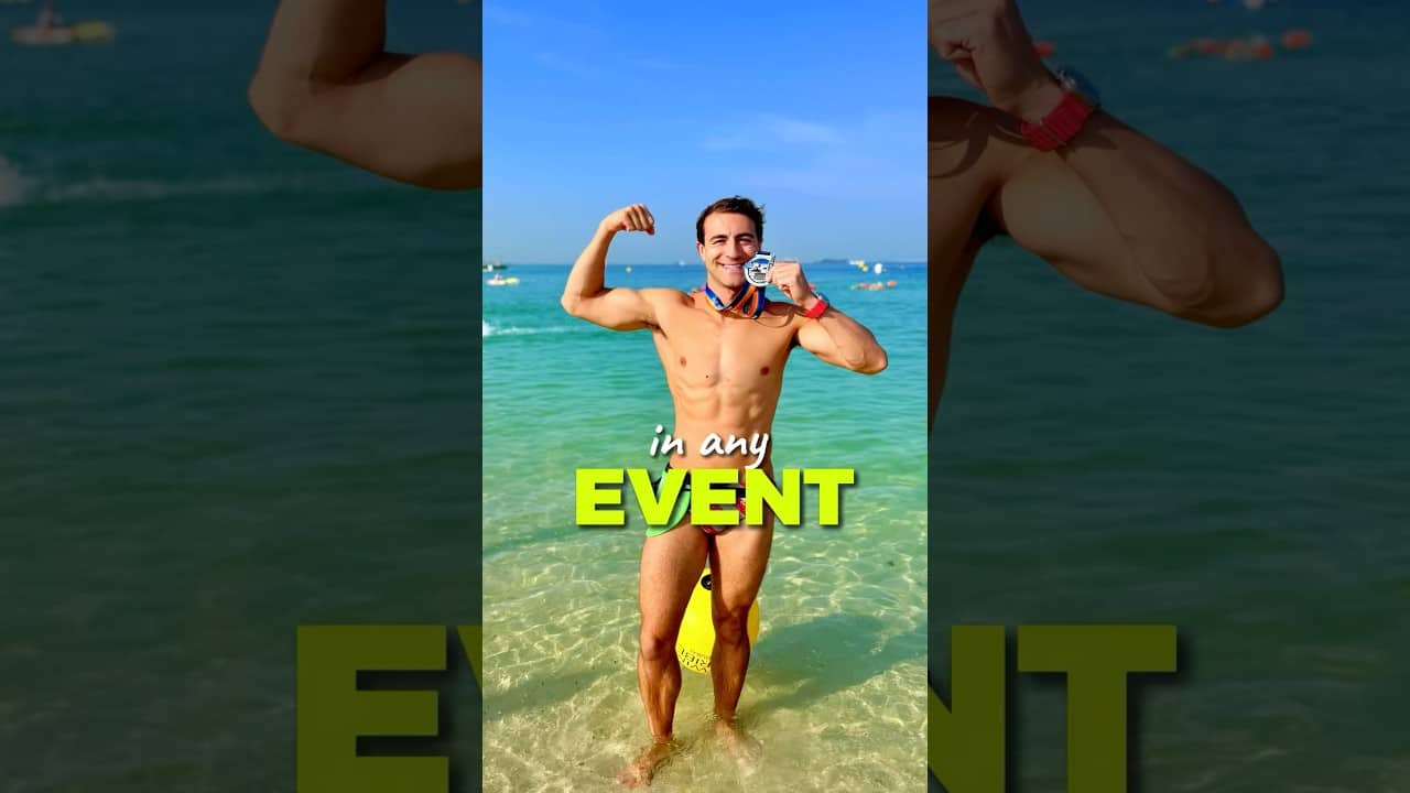 Most swimmers try to hit a PR the hard way.