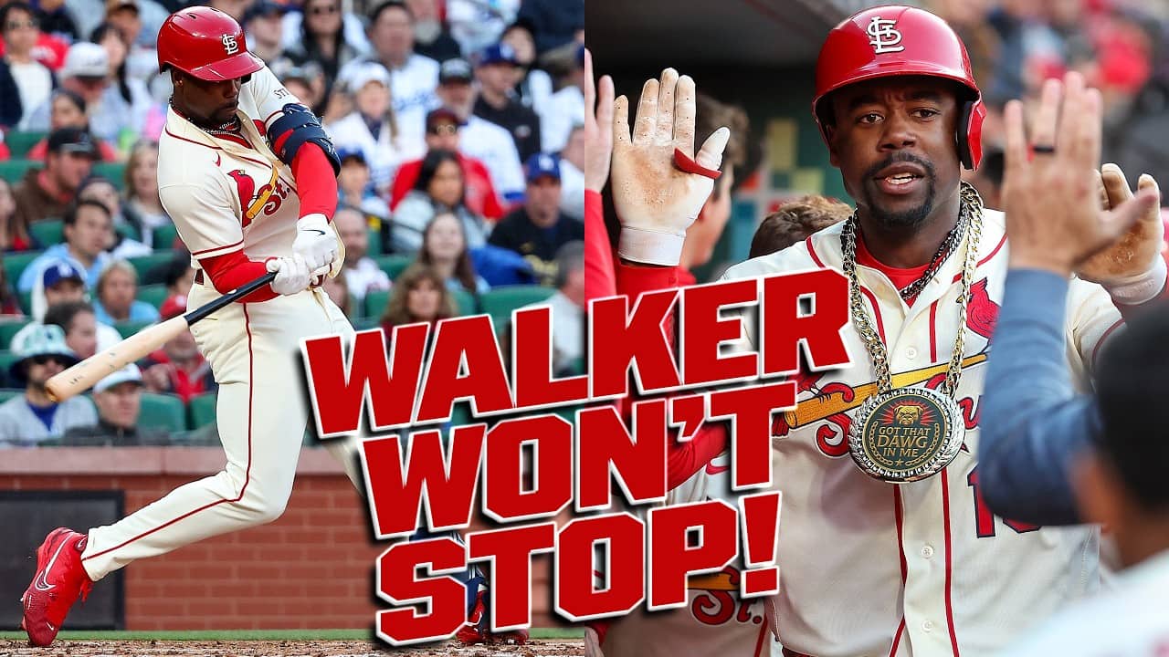 Jordan Walker stays HOT with his 10TH HOMER of the season! 🔥🔥 (110 mph home run!)