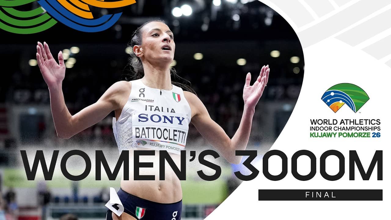 Full Women's 3000m Final  | World Indoor Championships Kujawy Pomorze 26