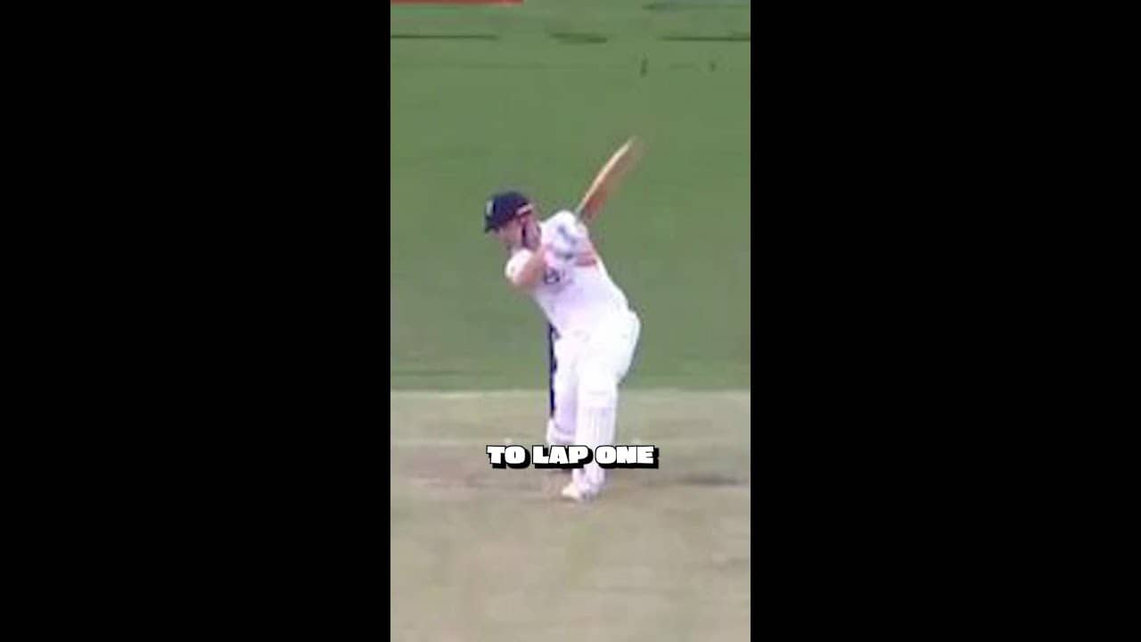 Will Harry Brook charge?  #engvsnz #cricket