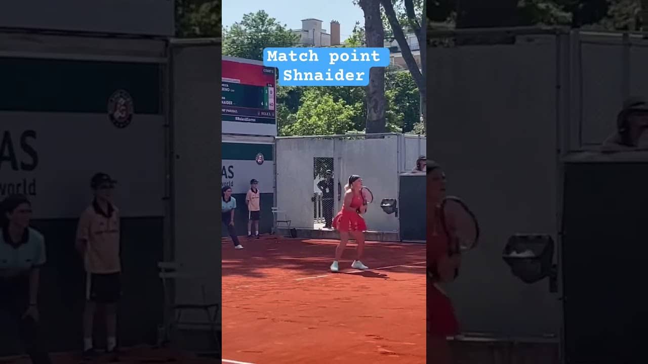Diana Shnaider, incredibly, is into the French Open semis after a comeback win over Aryna Sabalenka