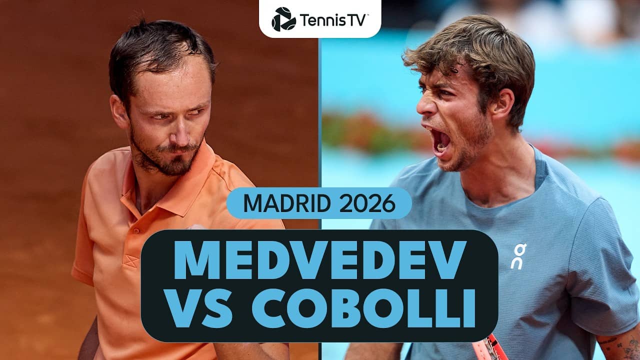 Daniil Medvedev Battles Flavio Cobolli 🔥 | Madrid 2026 Highlights