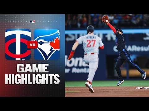 Twins vs. Blue Jays Game Highlights (4/10/26) | MLB Highlights