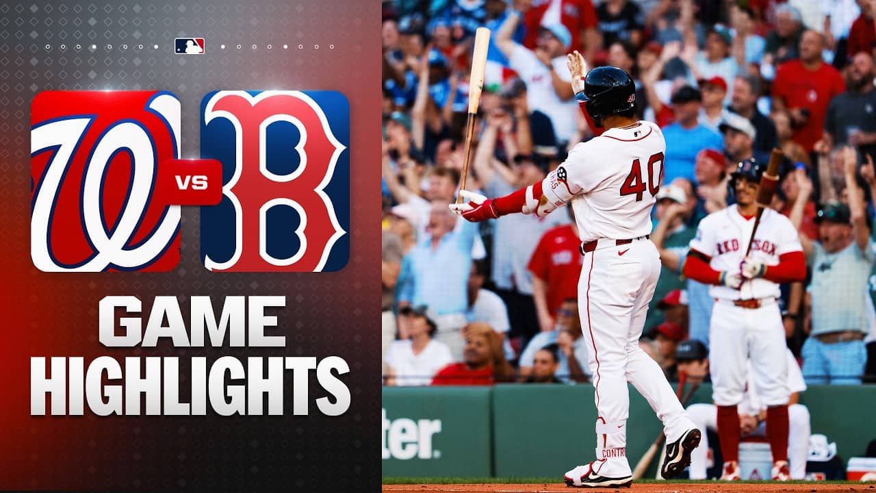 Nationals vs. Red Sox Game Highlights (6/29/26) | MLB Highlights