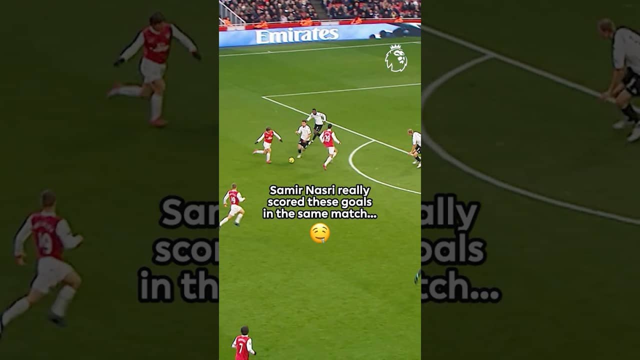 Samir Nasri Dancing Past Defenders ✨