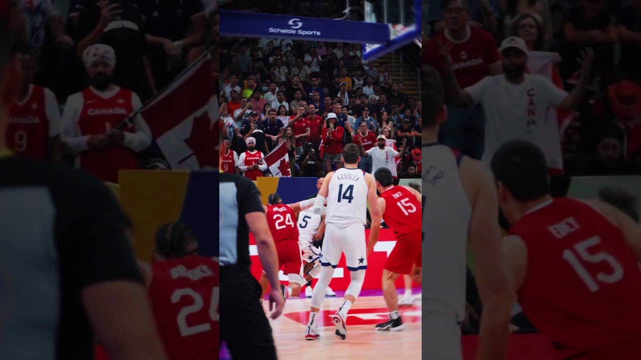 When Mikal Bridges made the impossible real 🤯 #FIBAWC