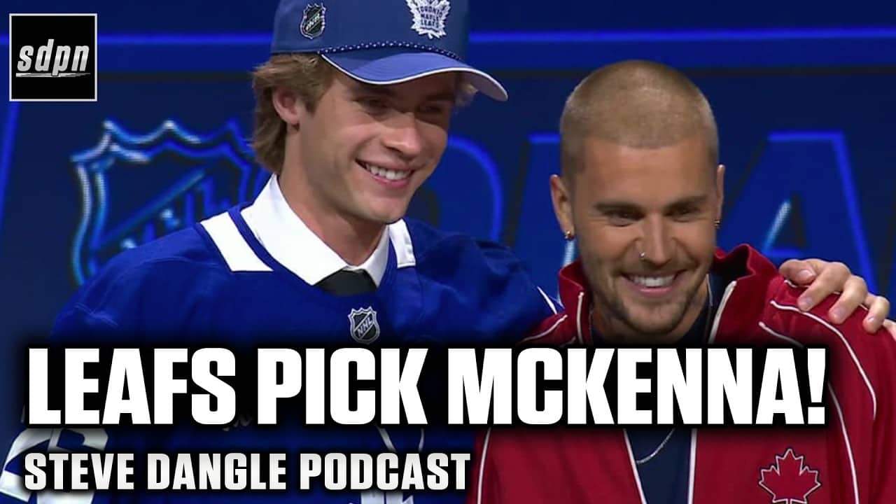The Maple Leafs Select Gavin McKenna 1st Overall!!! | SDP