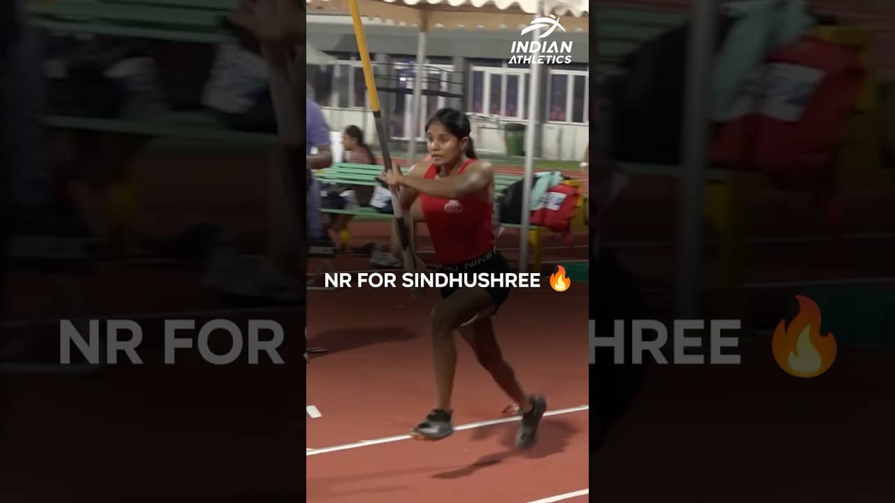 Sindhushree flys into the record books! 🚀| #IndianAthletics #AFI