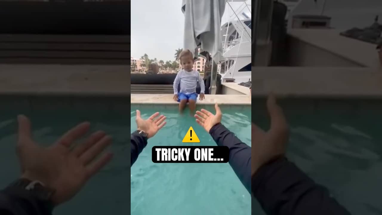 Tricky Situation at Toddler Swim Lesson
