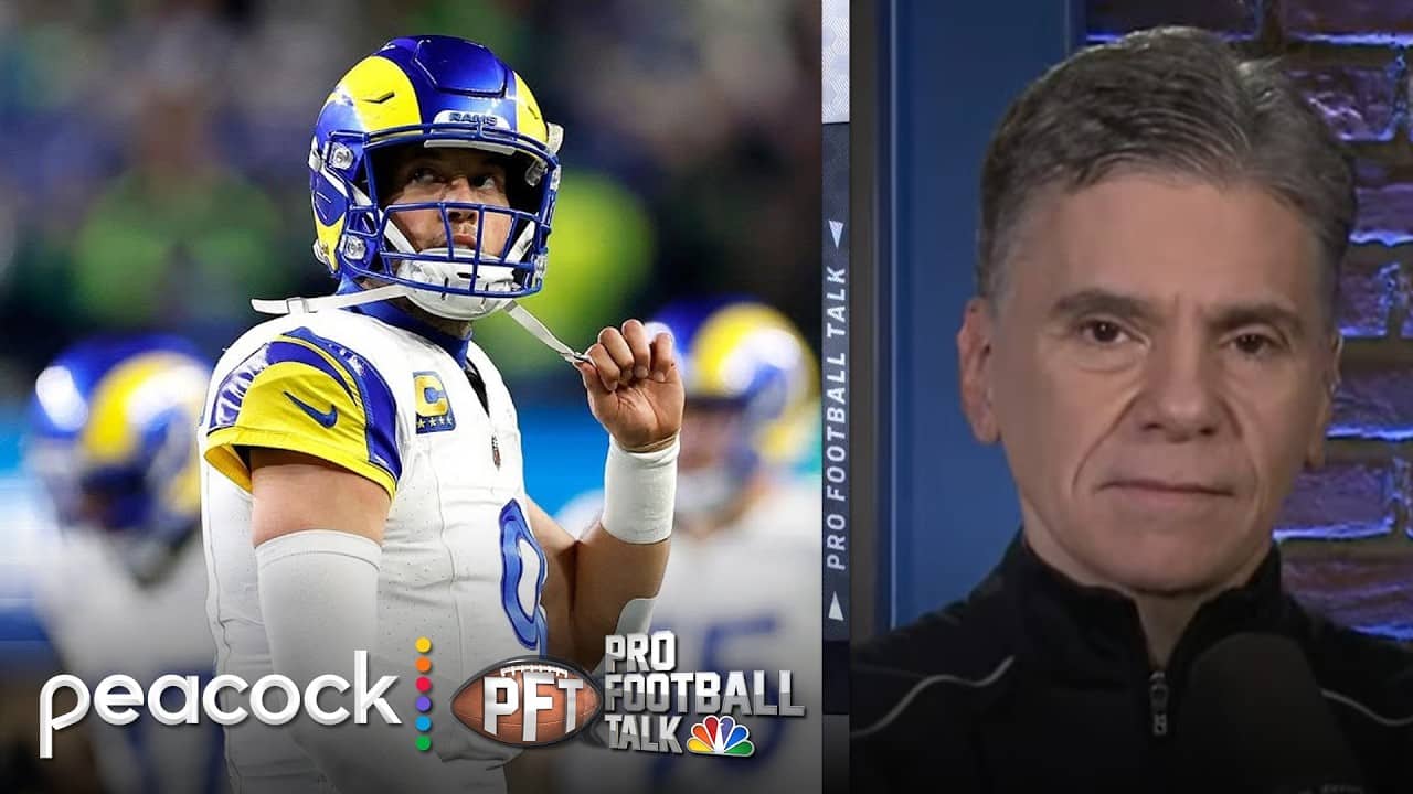 How will Matthew Stafford react to Rams picking Ty Simpson? | Pro Football Talk | NFL on NBC
