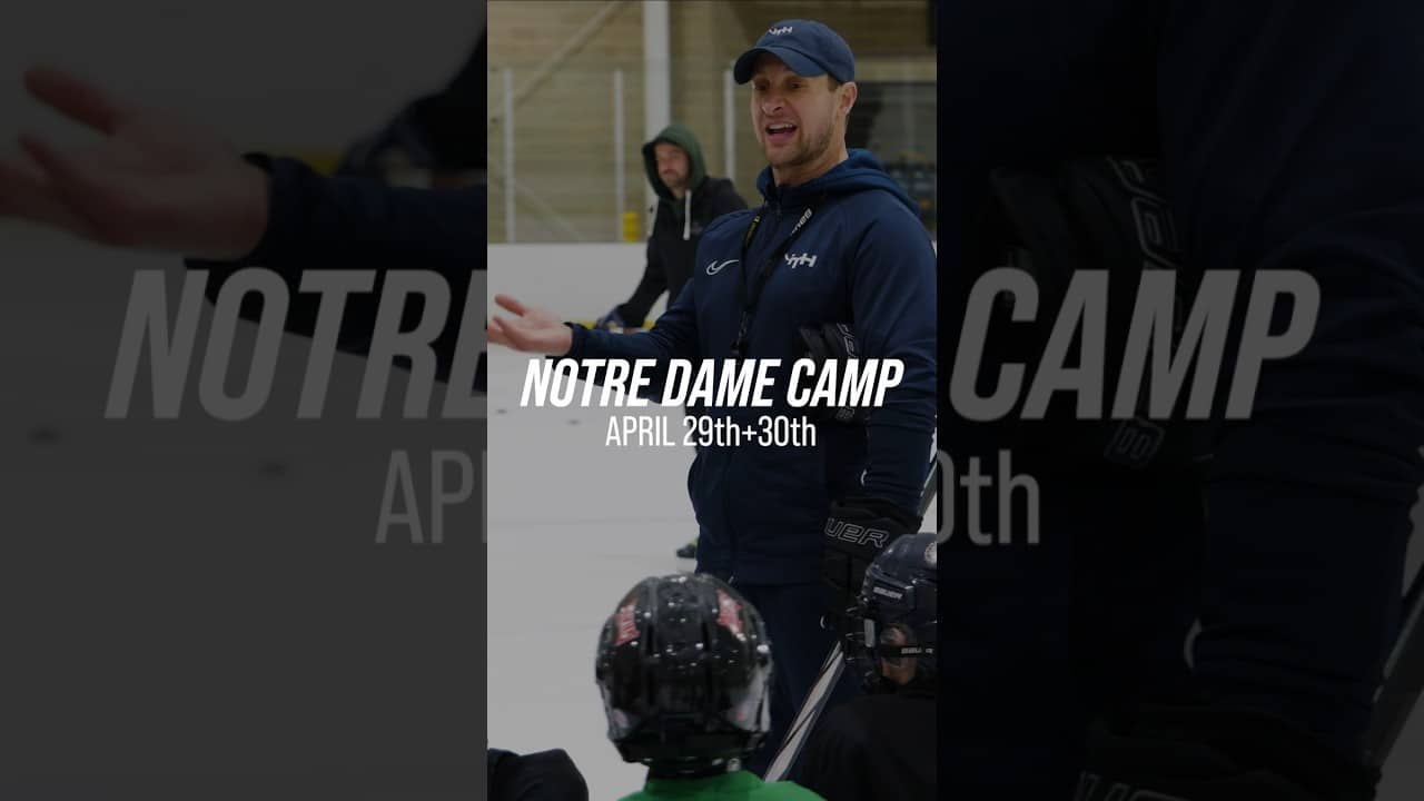 JOIN ME ON THE ICE AT NOTRE DAME ARENA! #hockeycoaching #hockeytraining