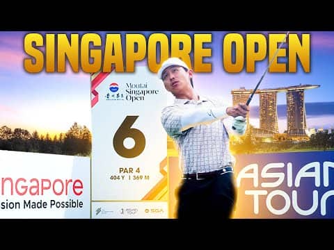I’m back to playing pro golf