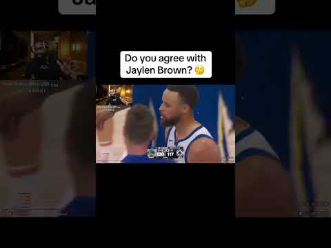 Jaylen Brown says Steph is top-5 all time 👀 (via FCHWPO/Twitch)