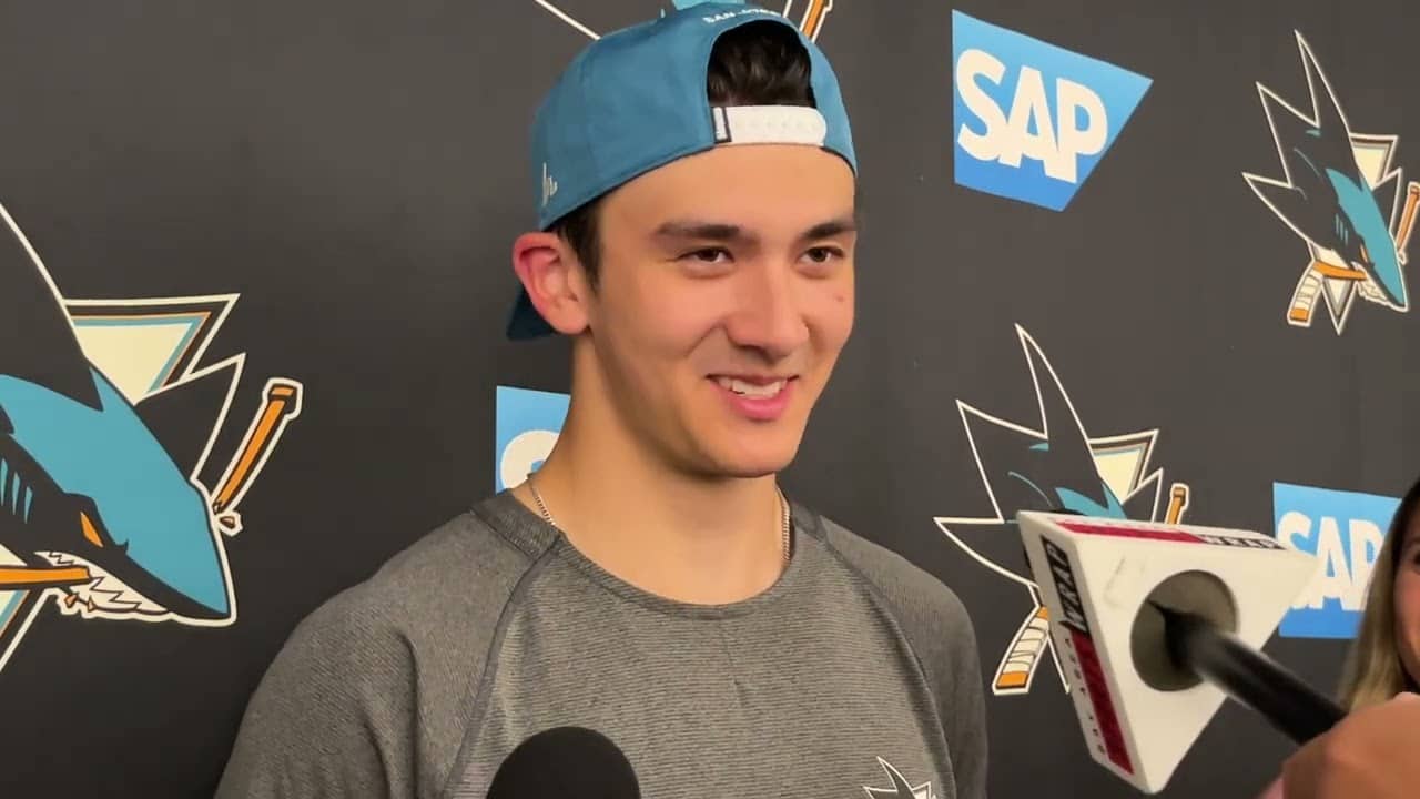 Lin on How He Got Adam Gaudette's Stick, His Favorite Player Growing Up