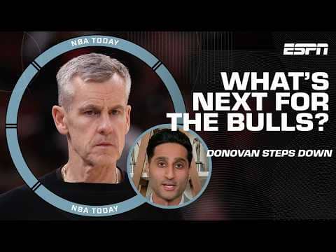 Shams Charania details the Chicago Bulls' NEXT STEPS after Billy Donovan steps down 🚨 | NBA Today