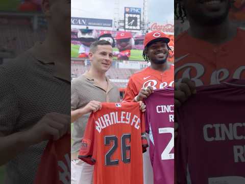 Josh Cullen and Kyle Walker were honorary captains at the Cincinnati Reds game last night 👏