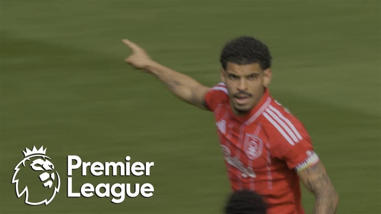 Morgan Gibbs-White blasts Nottingham Forest level with Burnley | Premier League | NBC Sports