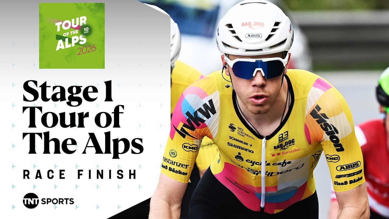 CRAZY FINISH! 🤩 | 2026 Tour of The Alps Stage 1 Final KM's | TNT Sports Cycling