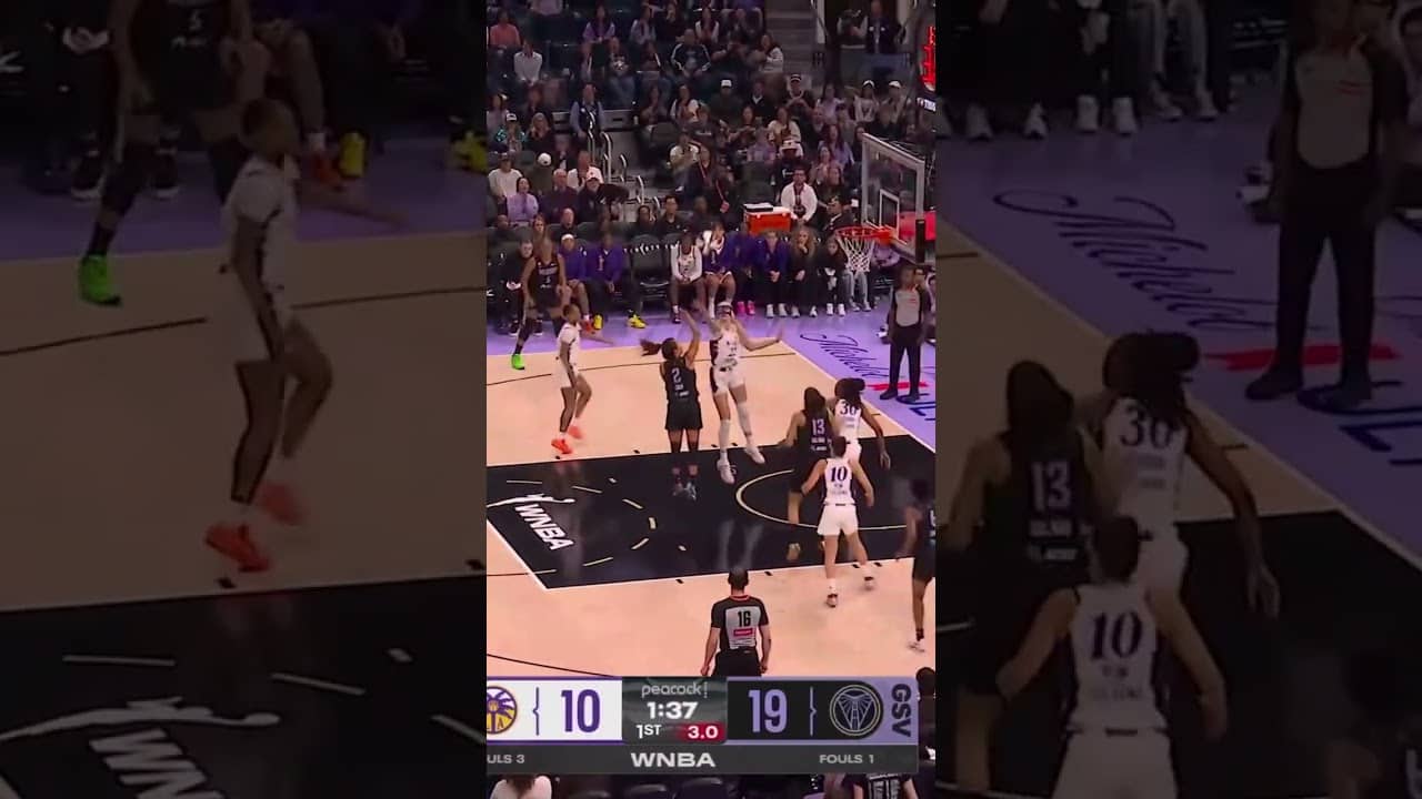 Kaitlyn Chen's Pump Fake is DEADLY! 😤🚨🔥 #wnba #goldenstatevalkyries #shorts#kaitlynchen