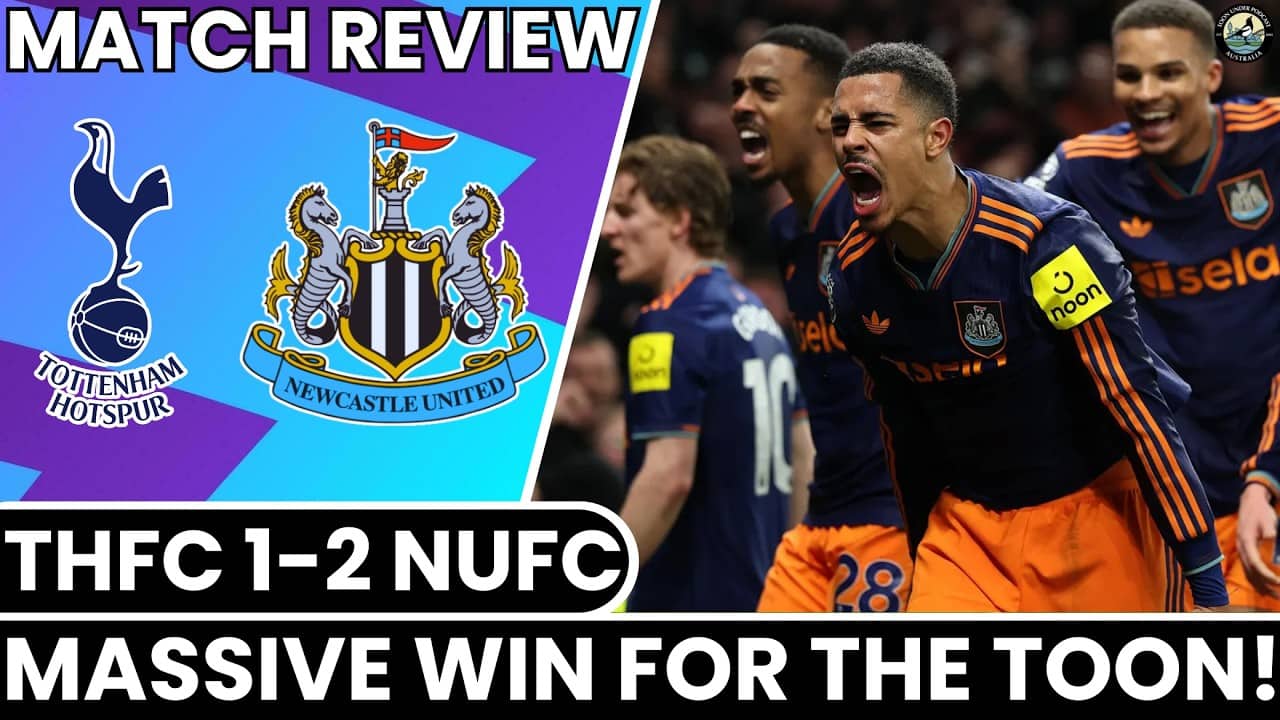 MASSIVE 3 POINTS & FRANK SACKED! Tottenham Hotspur 1-2 Newcastle United!