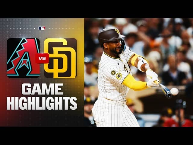 D-backs vs. Padres Game Highlights (7/8/26) | MLB Highlights