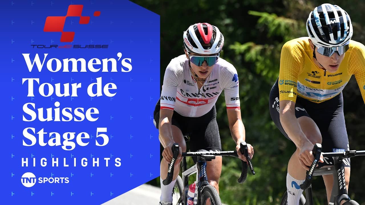 DRAMATIC CHASE! 🍿 | 2026 Tour de Suisse Women Stage 5 Race Highlights | TNT Sports Cycling
