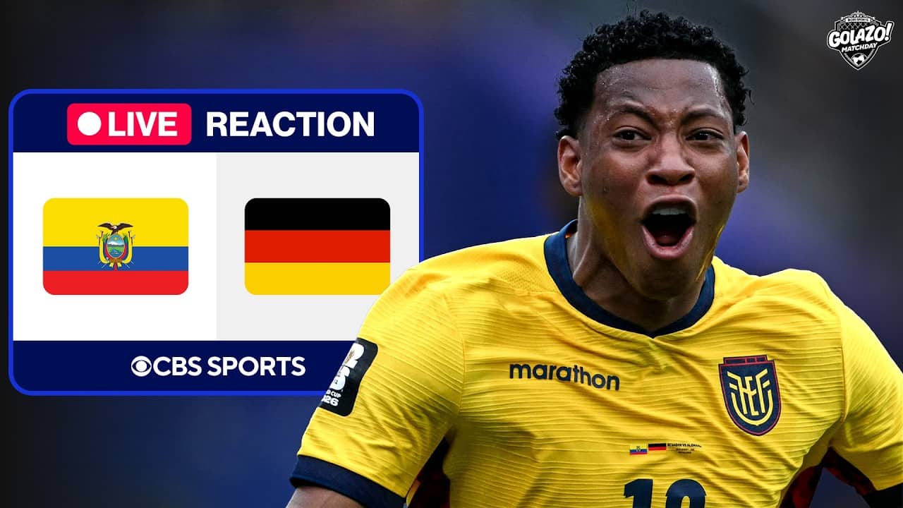 Golazo Matchday LIVE: Ecuador stay ALIVE after win vs Germany + Ivory Coast vs Curaçao REACTION